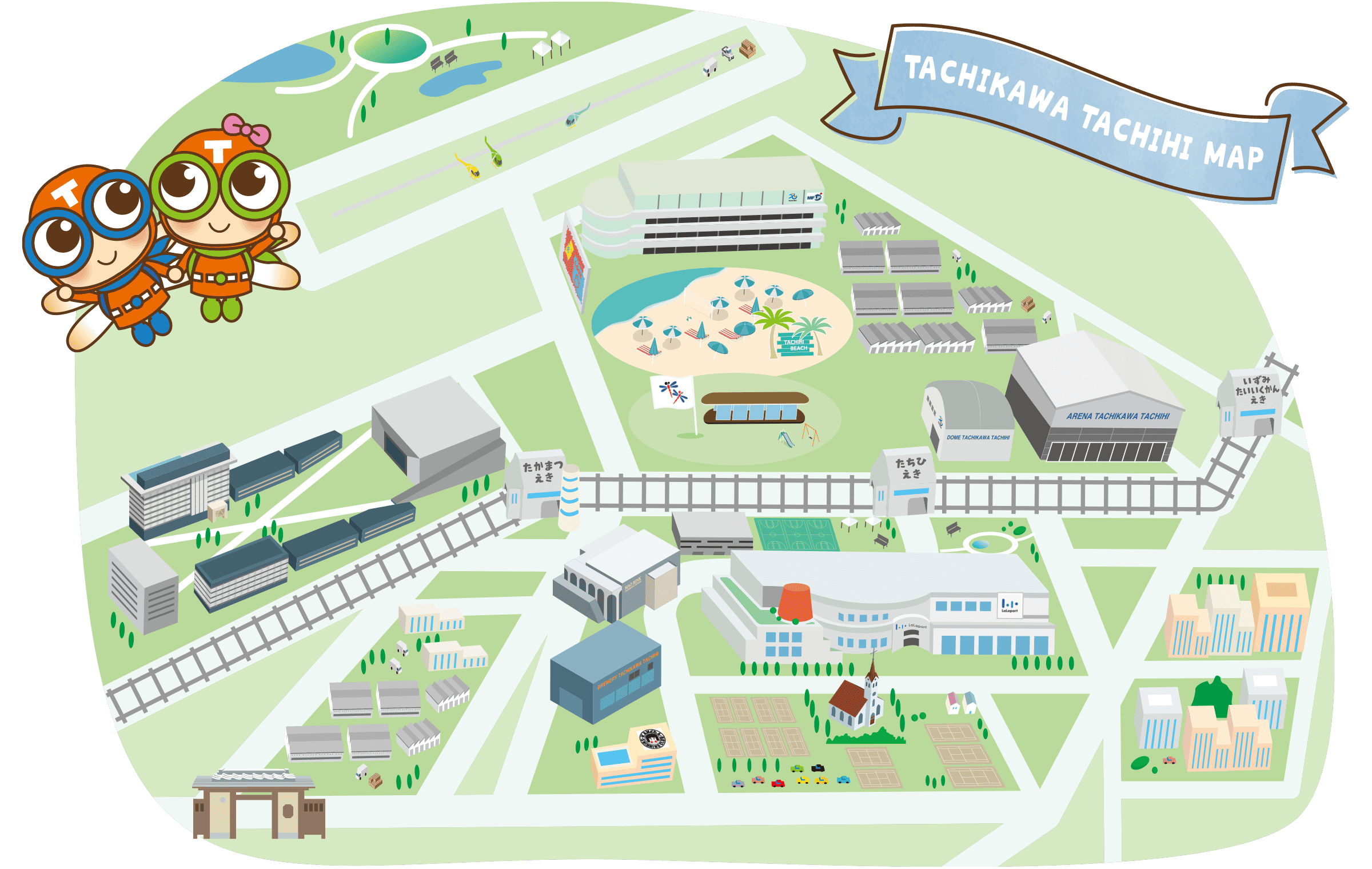 TACHIKAWA TACHIHI MAP